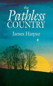 The Pathless country by James Harpur book cover. A sunset scene with a tree outline