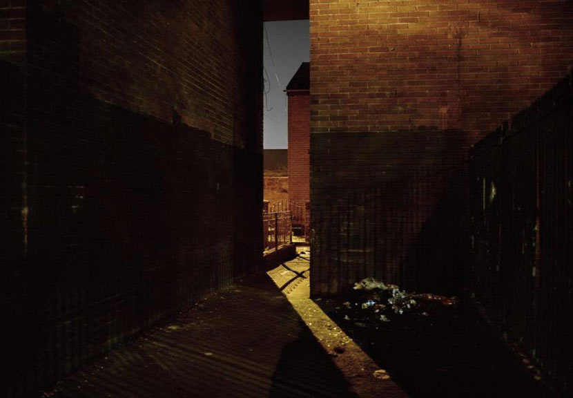 Dark alley way