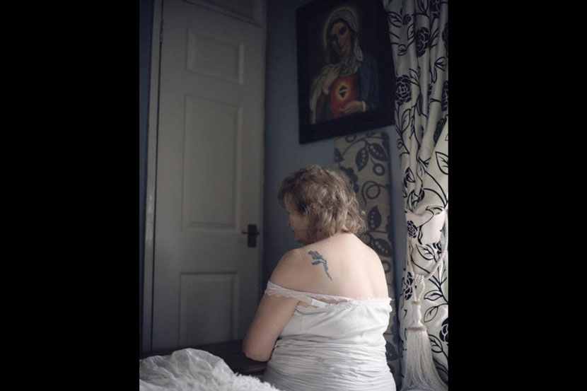 Woman wearing nightwear