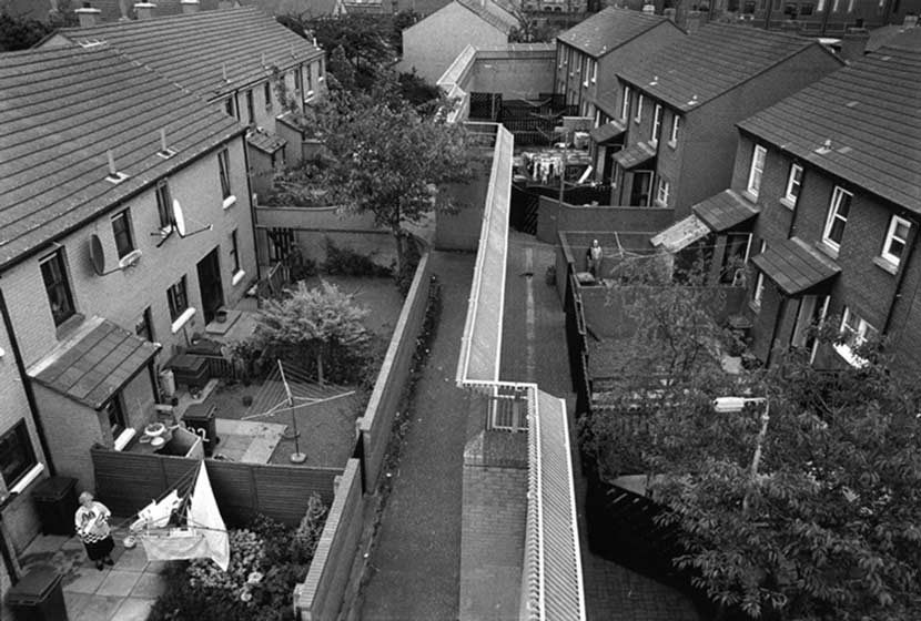 Houses with barriers