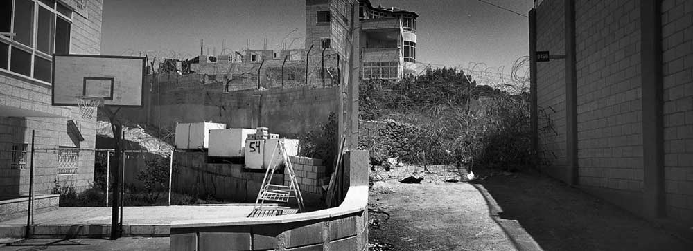 Abandoned urban playground