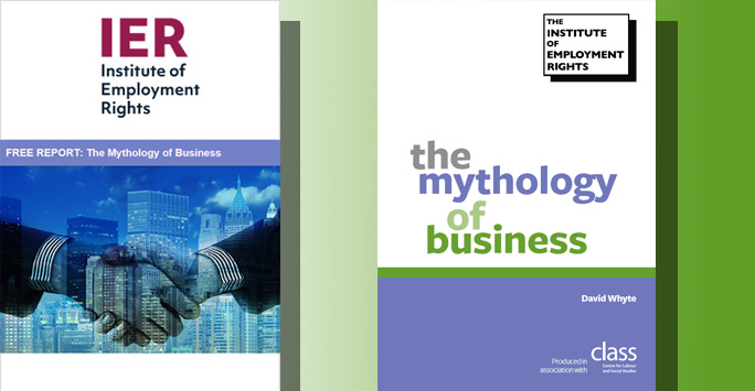 David Whyte The Mythology of Business report cover