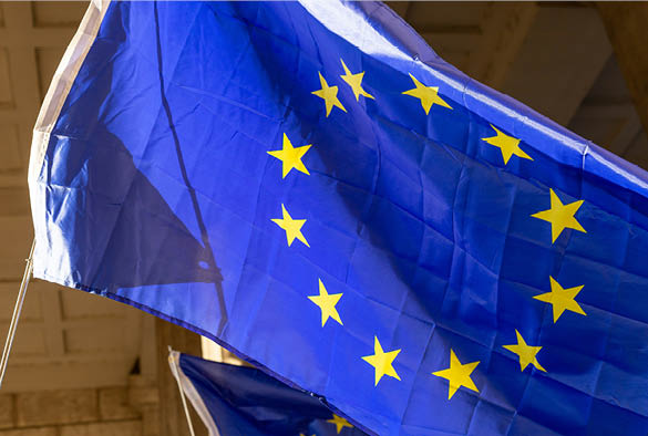 The European Flag.
