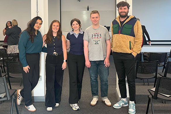 Group photo of PGR students at the SLSJ PGR Conference 2025
