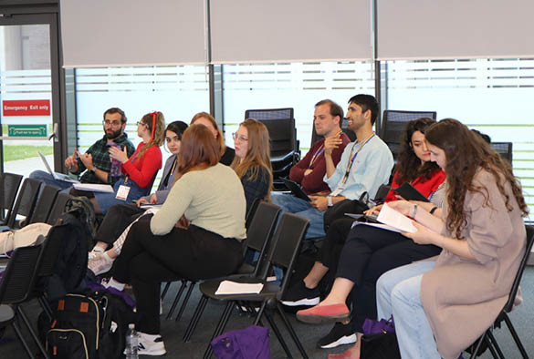 A group photo of attendees for the Summer School on the Law of the Council of Europe.