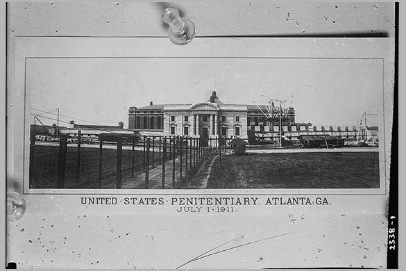 Black and white photo of US Penitentiary Atlanta GA, July 1 1911