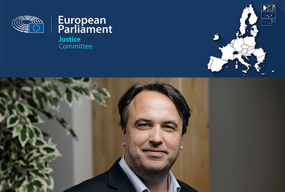 Prof Valsamis Mitsilegas European Parliament Justice Committee 585x394 logo