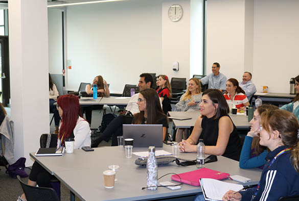 A group photo of attendees for the Summer School on the Law of the Council of Europe.