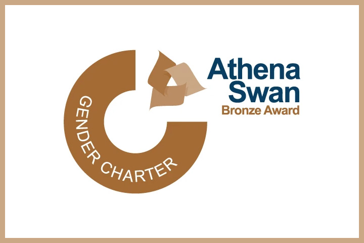 Athena Swan logo. Gender Equality Charter Bronze Award