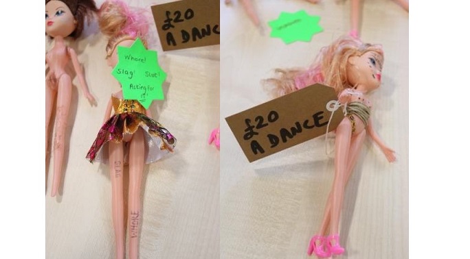 Gemma Ahearne Craftivism Barbie workshops 