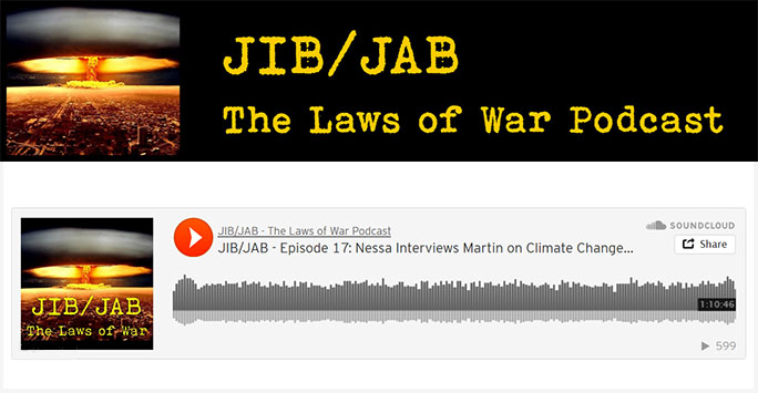 Soundcloud graphic for Jib Jab podcast