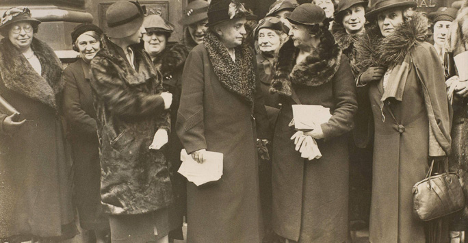 erb and other women preparing to see labour politicians