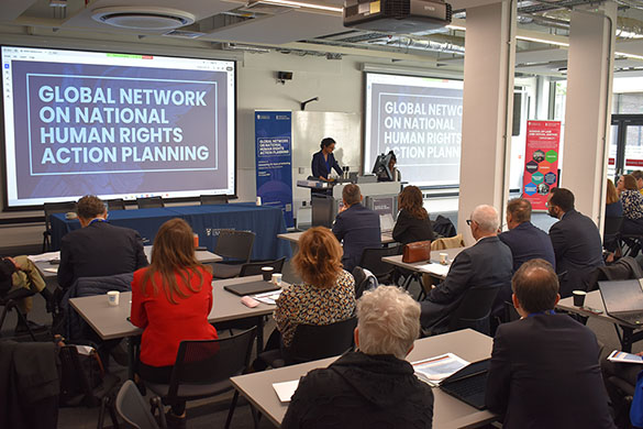 Global Network on National Human Rights Action Planning title slide