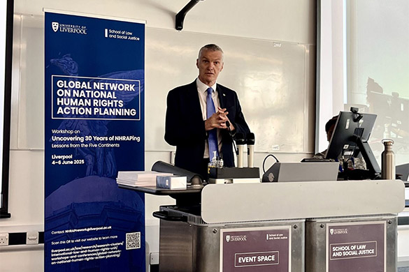 Global Network on National Human Rights Action Planning - VC Tim Jones speaking