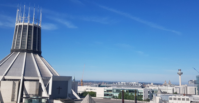 Liverpool skyline