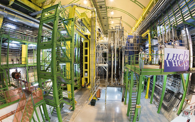 The LHCb Experiment Cavern (Image: Maximilien Brice, CERN)