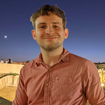 A person posing for a photo.