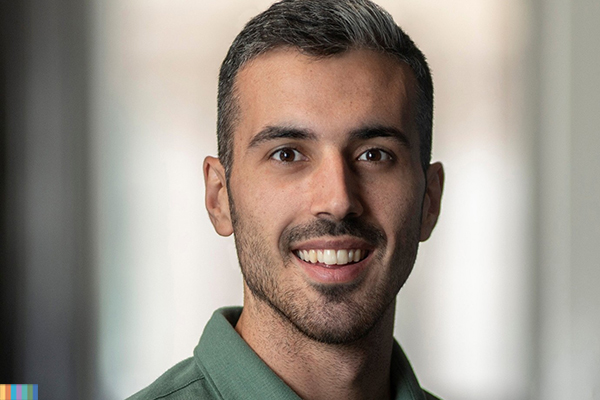 A person posing for a photo.