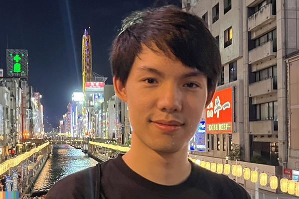 A person posing for a photo.