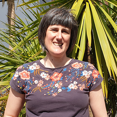 A person posing for a photo.