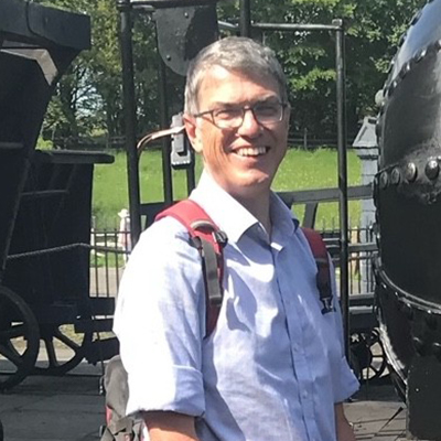 A person posing for a photo.