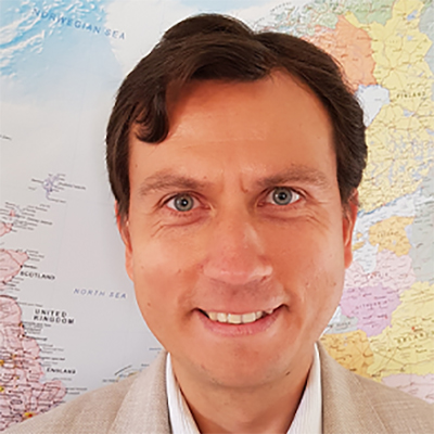 A person posing for a photo.