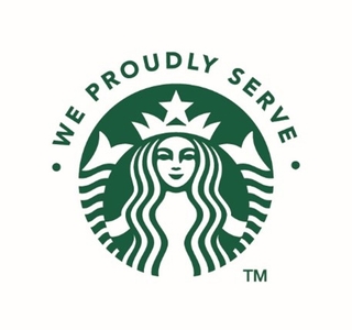 Starbucks Proud to serve logo