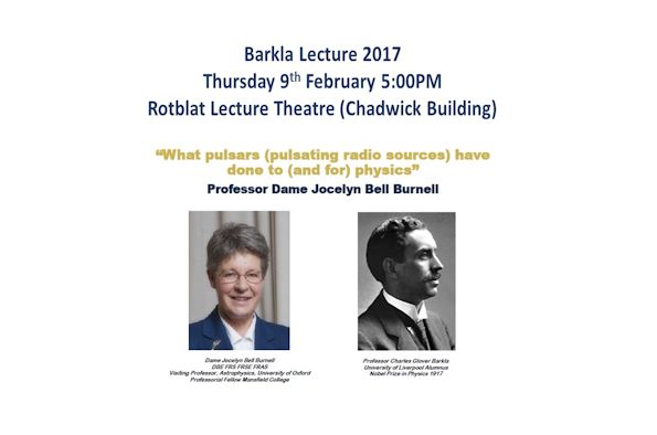 Barkla Lecture 2017