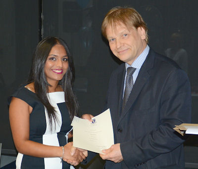 Reema Begum - NA Software Honours Prize for Mathematical Software 2015