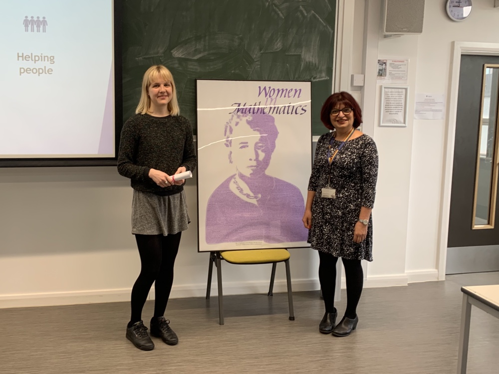 Ms Julia Münch and Prof. Gita Sedghi