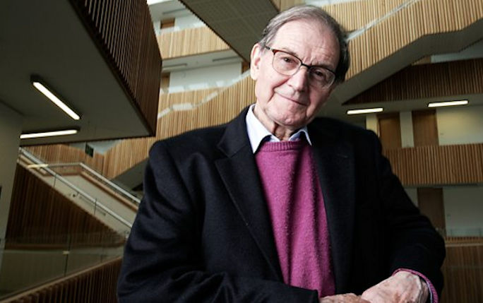 Professor Sir Roger Penrose (copyright BBC)