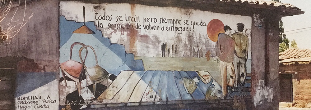 mural of Latin America