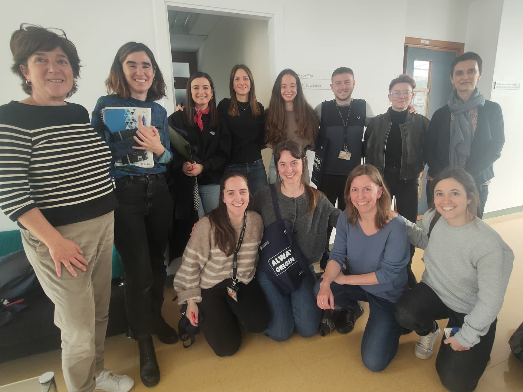 Group picture of staff and students