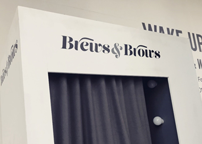 Brow Booth at Open Eye