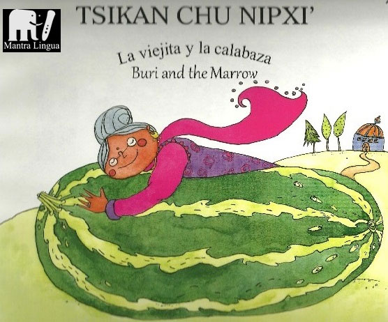 Tsikan Chu Nipxi’, the first trilingual talking story book in Kgoyom Totonac, Spanish and English.