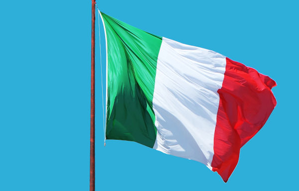 The Italian flag