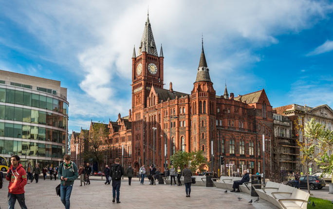 Victoria building, University of Liverpool.