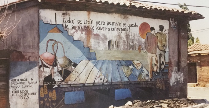 mural of Latin America