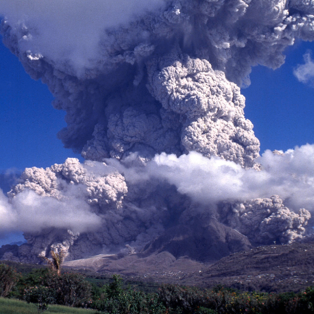 Erupting Volcano