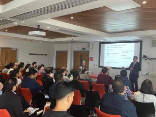 Professor Benedict Michael gives How to Approach the Neurology Station lecture at NeuroPACES course
