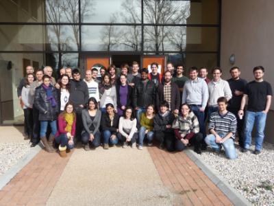 2014 Course I. Sciences & Physics of Particle Accelerator. Daria Astapovych and Michele Carla among attendees