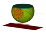 Geometrical modelling for the optimization of superconducting RF cavity