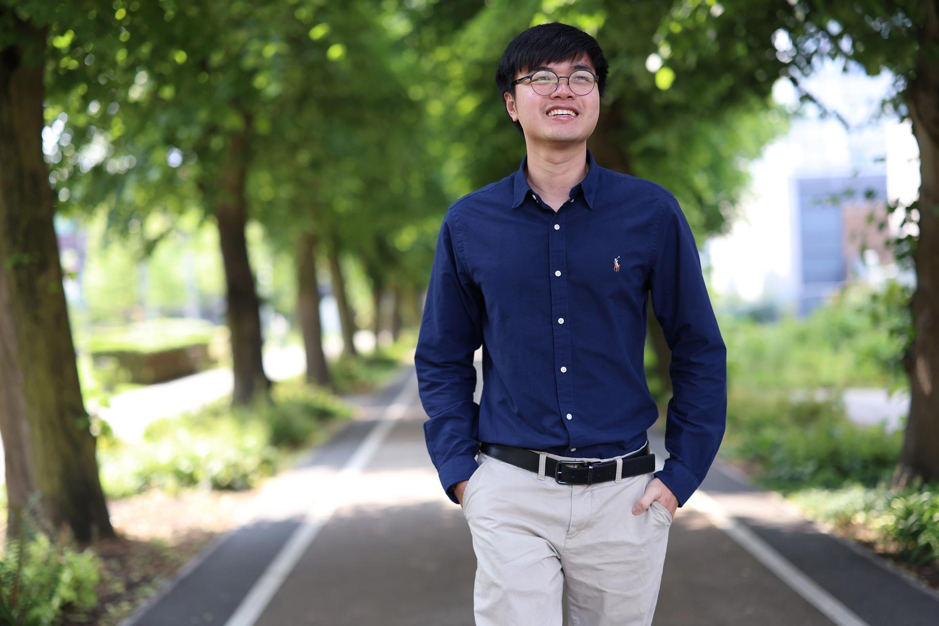 International postgraduate student, Supawit Saringkarin.