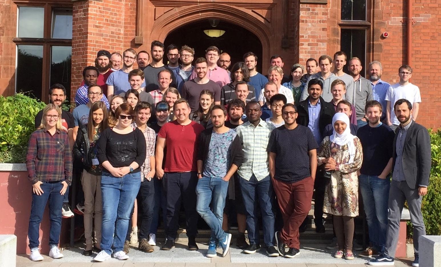 Attendees of the UK STFC Postgraduate Nuclear Physics Summer School
