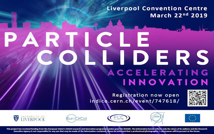 Particle Colliders Accelerating Innovation 22nd March 2019