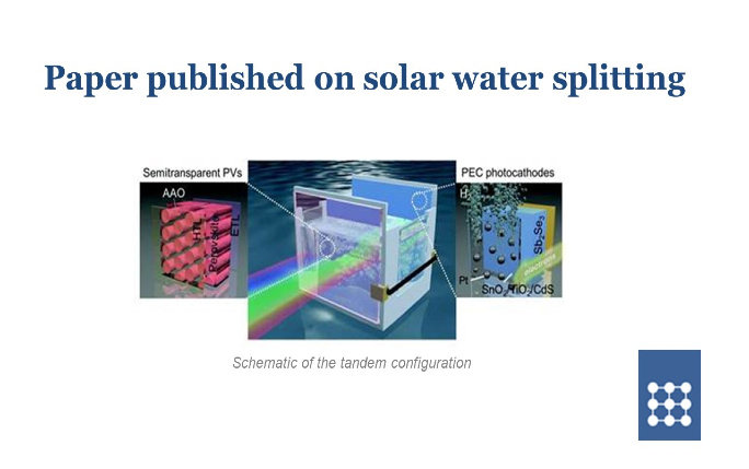 Solar water splitting