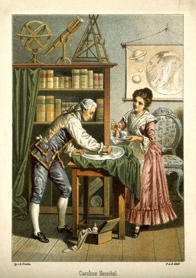 William and Caroline Herschel