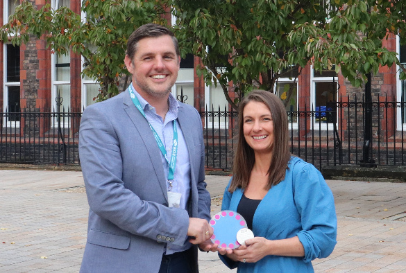 Craig Murray and Jo Adeoye with their award