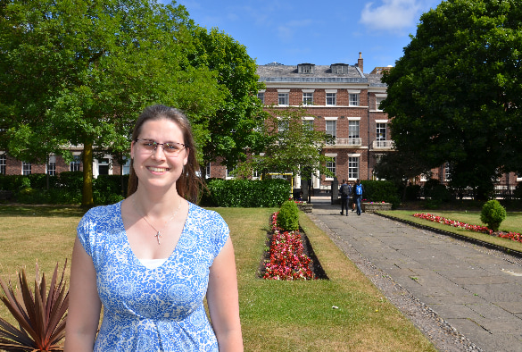 Dr Laura Bonnett in Abercromby Square