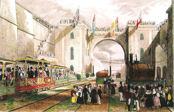 Opening of the Liverpool and Manchester Railway